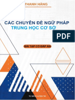 Các chuyên đề ngữ pháp tiếng anh-bai tap (THCS)