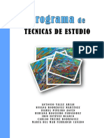 Programa de Tecnicas de Estudio PDF