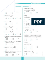 MAT1S - 1U - Ficha de Refuerzo Potenciación y Radicación de Números Naturales