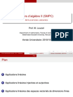 Applications Linéaires 1 PDF