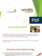 Presentation Patanjali