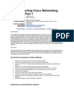 Interconnecting Cisco Networking Devices Part 1