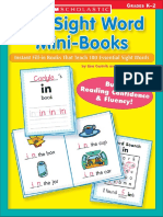 100 Sight Word Mini-Books