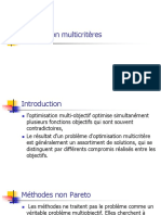 Optimisation Multicritères