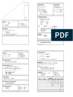 Formulas and Drips