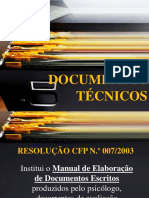 Documentos Psicológicos