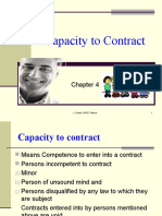 Capacity To Contract: 1 J J Maini, MIMIT Malout