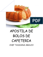 Apostila Bolos de Cafeteria