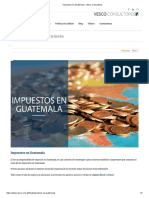 Impuestos en Guatemala - Vesco Consultores