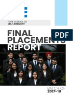 Placement Report 2018-19