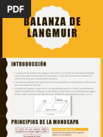 Balanza de Langmuir