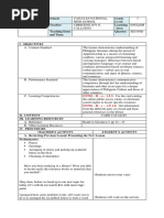 Daily Lesson Plan On Card Catalog