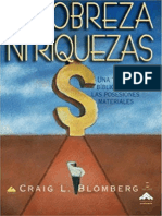 BLOMBERG, Craig (2002) - Ni Pobreza, Ni Riquezas. Una Teología Bíblica de Las Posesiones Materiales PDF