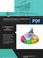 Presentación Estadística Aplicada A Los Negocios y La Economía