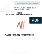 U4 - Actividad 1. Frecuencia Musical