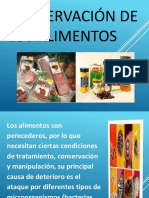 Conservacion de Alimentos