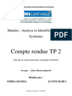 Compte Rendue TP 2