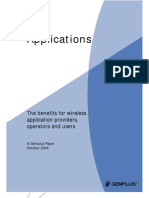 SIM Applications: The Benefits For Wireless Application Providers, Operators and Users