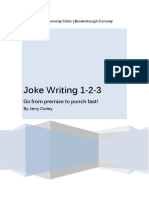 Joke Writing 1-2-3 PDF