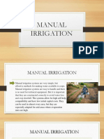 MANUAL IRRIGATION Powerpoint