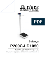 Balanca p200c ld1050