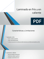 2.laminado en Frío y en Caliente