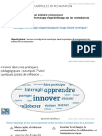 Construction D Un Scenario Pedagogique Avec Integration D Outils Numeriques