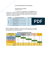 Ponderación de Los Descriptores Del Parámetro Precipitaciones