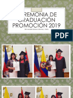 Registro Fotográfico Ceremonia de Graduación - Nocturno