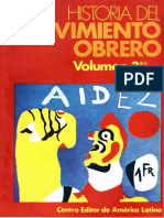 Historia Del Movimiento Obrero, Volumen 3b PDF