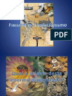 Fixismo Vs Evolucionismo