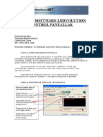 MANUAL SOFTWARE LEDVOLUTION - LIN - V536 Lineal 96x16