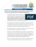 MANUAL 2019 - Atualização Cadastral de Acumulação de Cargos