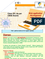 Web Application Development Using Django