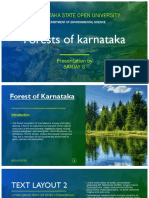 Forests of Karnataka