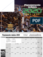 Calendário Judaico 2020