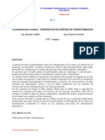 COORDINACION FUSIBLE PARARRAYOS EN CENTROS DE TRANSFORMACION. UTE Uruguay