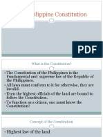 Philippine Constitution Notes