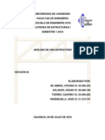 Analisis Estructural de Un Portico.