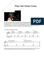 5 Ways To Play Like Chick Corea PDF