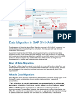 Data Migration in SAP S4 HANA