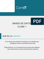 Clase 1 Bases de Datos