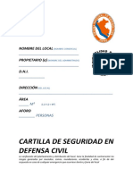 Cartilla de Seguridad