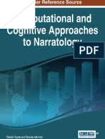 (Advances in Linguistics and Communication Studies) Takashi Ogata, Taisuke Akimoto - Computational and Cognitive Approaches To Narratology-Information Science Reference (2016) PDF