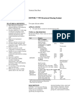 62 0918 Dowsil 993 Structural Glazing