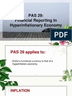 PAS 29 Finanacial Reporting in Hyperinflationary Economies