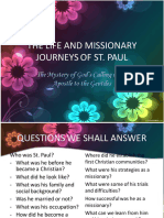 The Life and Missionary Journeys of St. Paul