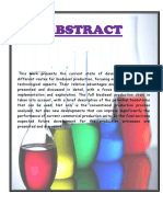 Biodiesel Properties & Production