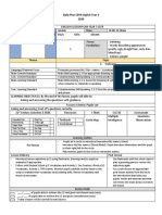 Daily Plan CEFR English Year 3