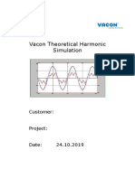 Simulation Result - 100% THDI Vacon NXC